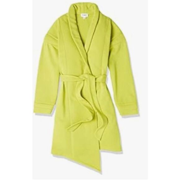 NEW TEREA Women's Alaina Wrap French Terry Jacket S NO BELT - Picture 6 of 9